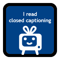 Badge: Read Closed Captioning