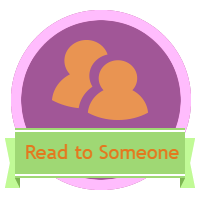 Badge: Read to Someone