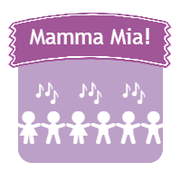 Badge: Mamma Mia!